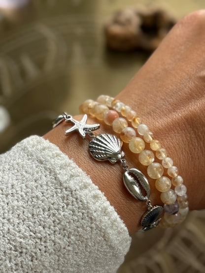 Citrine bracelet “Gausa”