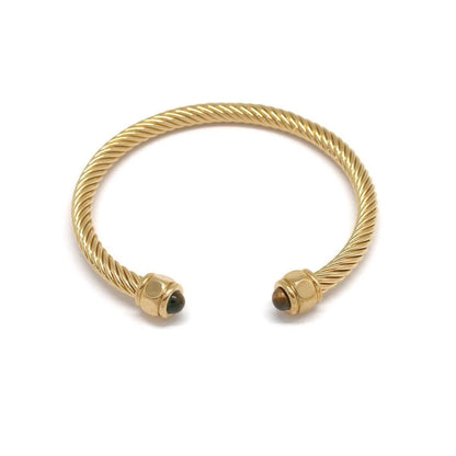 Bracelet with Tiger's Eye crystals