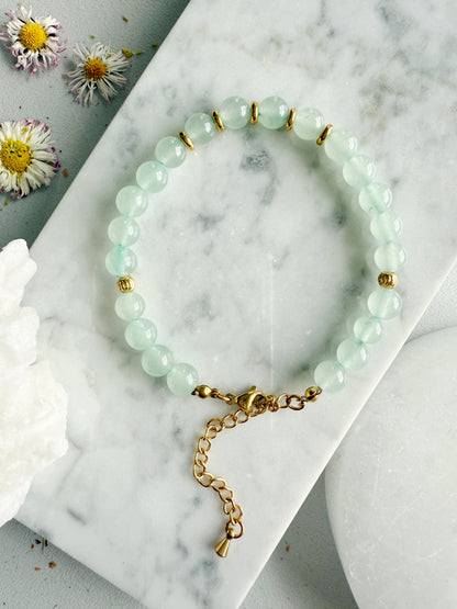 Bracelet with aventurine "Fullness"