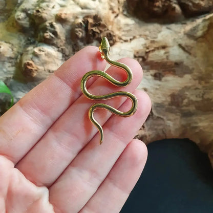 Earrings "Snake Wisdom"