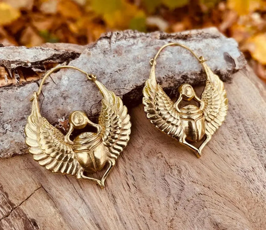 Auskarai "Sparnų sargas"