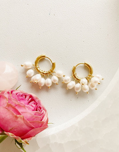 Pearl earrings "8 Pearls"
