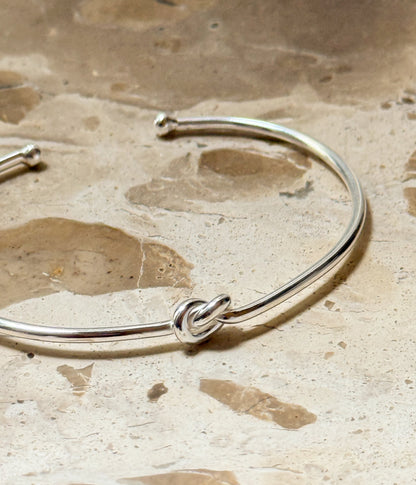 "Knot" silver bracelet