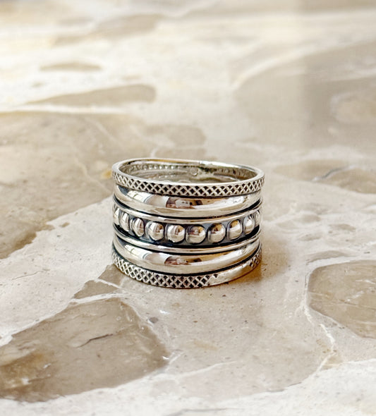"Gaja" Silver Ring