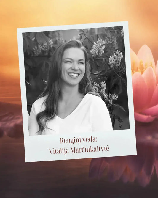 Bilietas į renginį "ŠIRDIES alchemija" / 2026 04 09