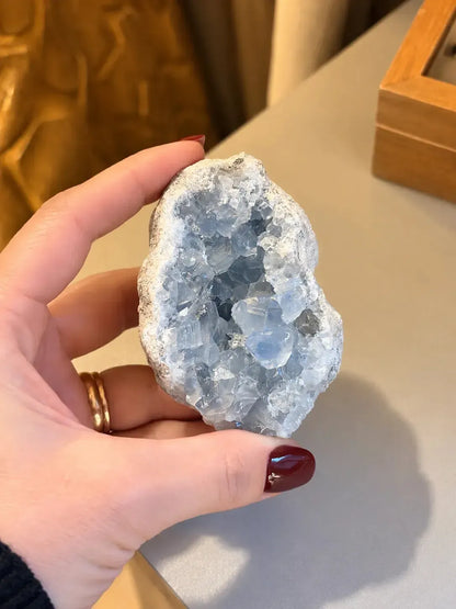 Celestite crystal