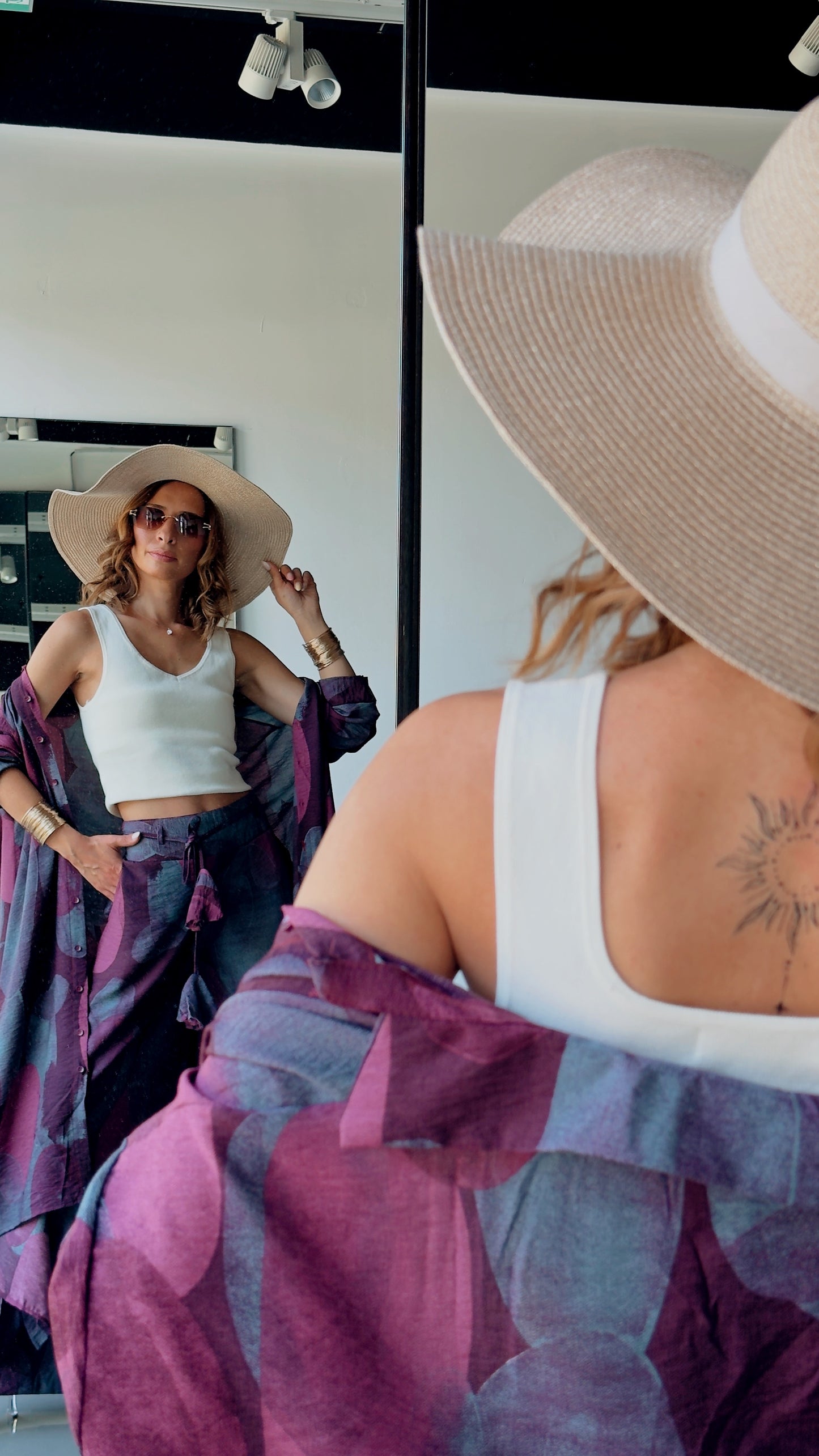 Kelnių ir palaidinės kostiumėlis “Sutemų keliautoja”