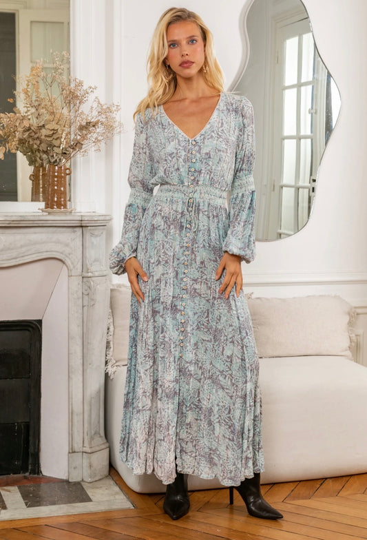 “Blooming Sky” Dress