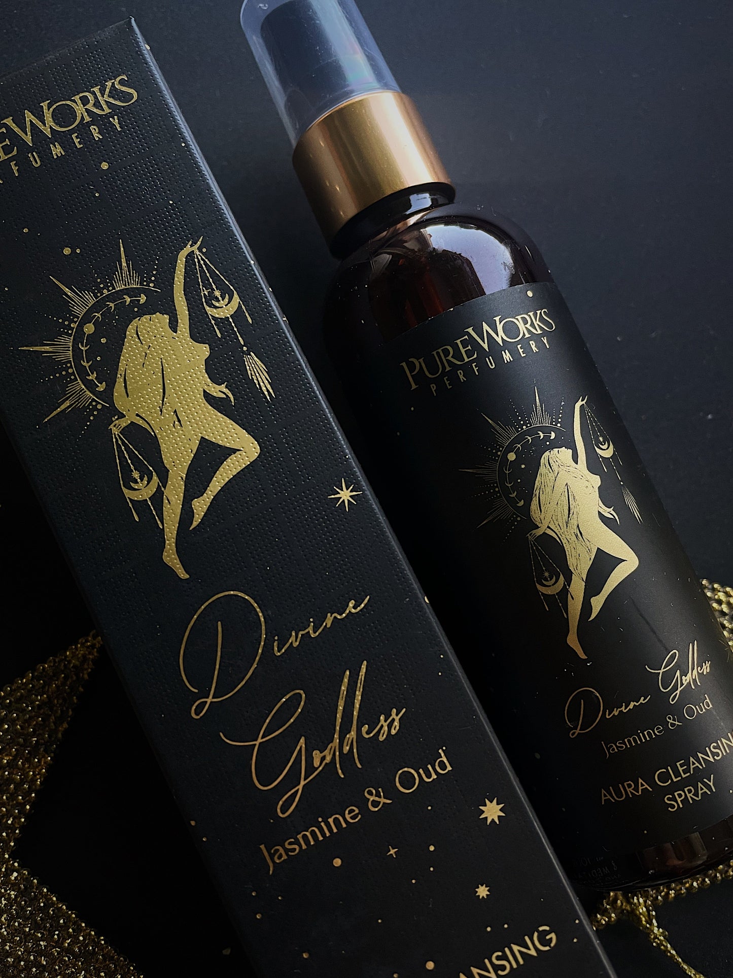 “Divine Goddess" Jasmine & Oud dulksna Erdvės Valymui