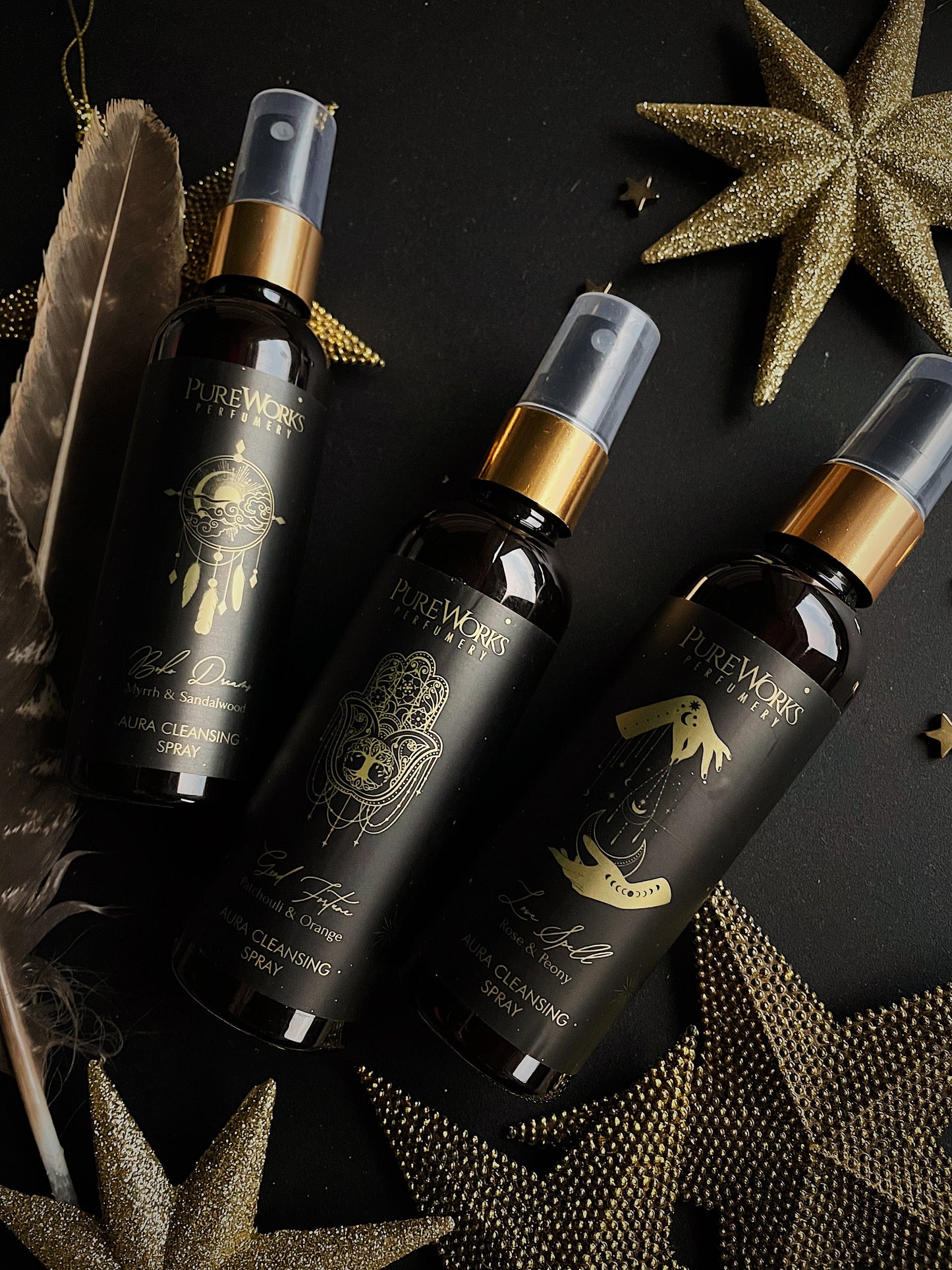 Dulksna Erdvės Valymui "Boho Dreams" Myrrh & Sandalwood