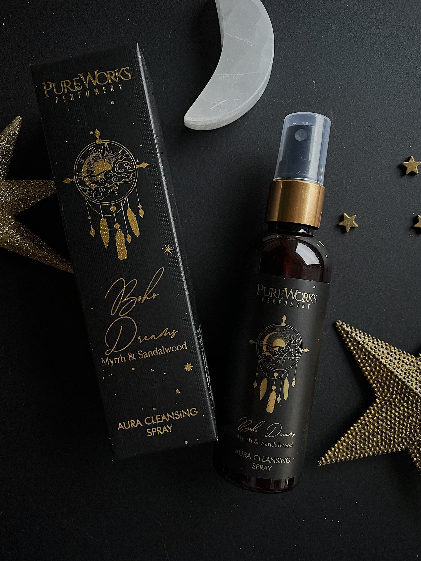 Dulksna Erdvės Valymui "Boho Dreams" Myrrh & Sandalwood