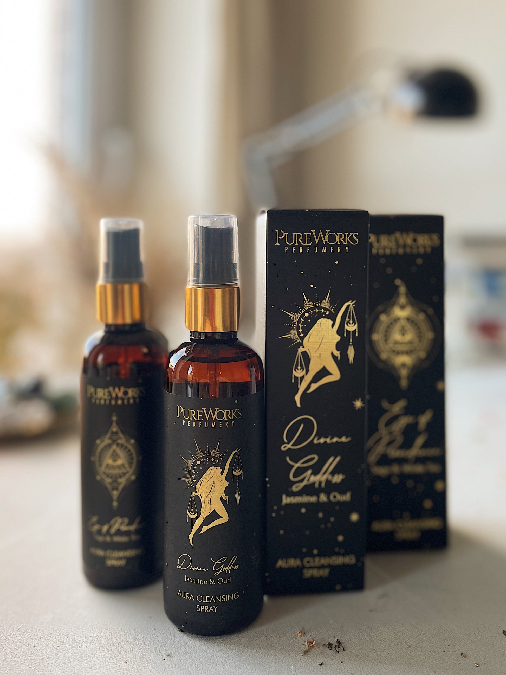 Space-cleansing mist “Purifying Moon” Palo santo & Lavender