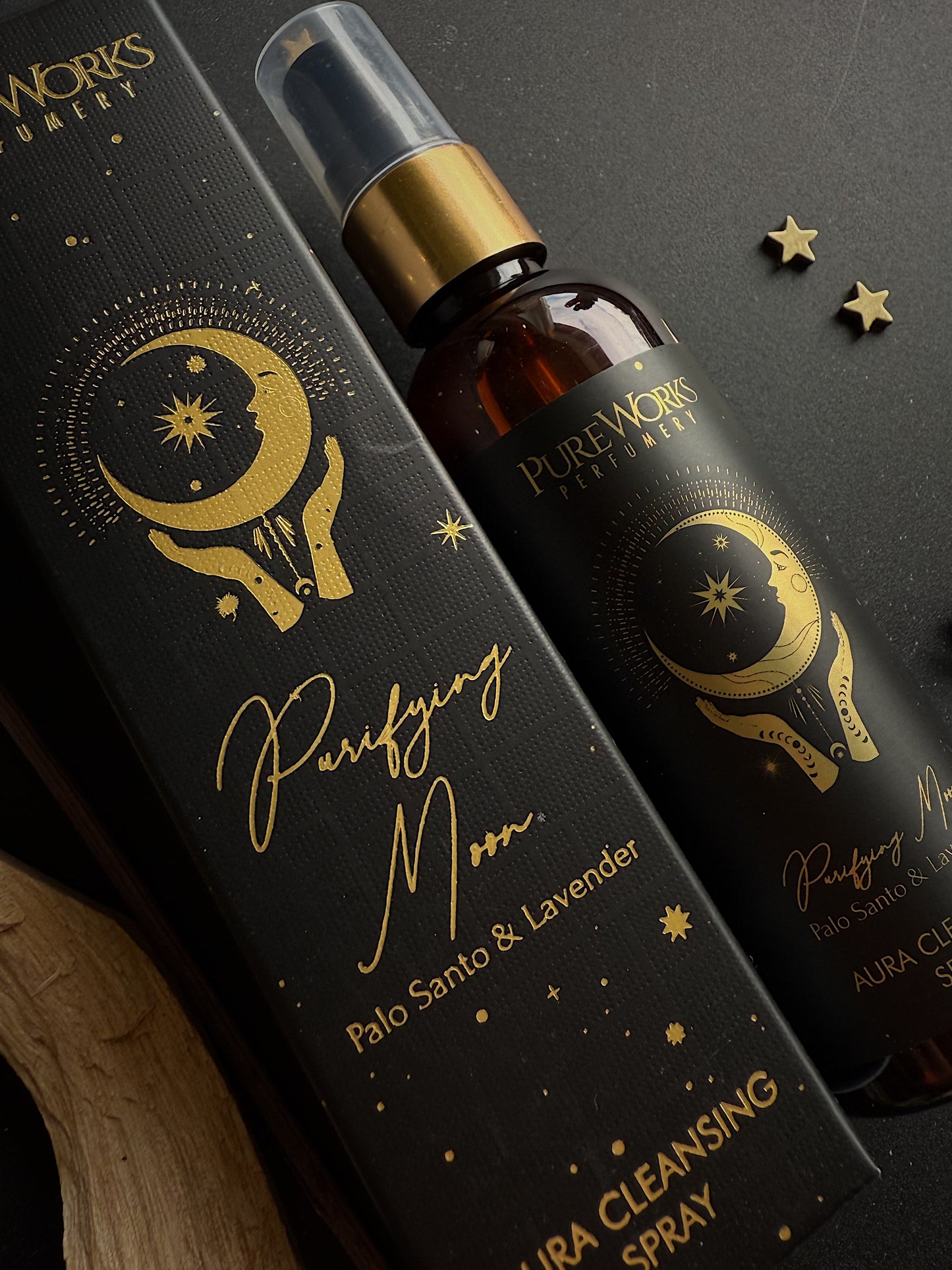 Dulksna erdvės valymui “Purifying Moon” Palo santo & Lavender