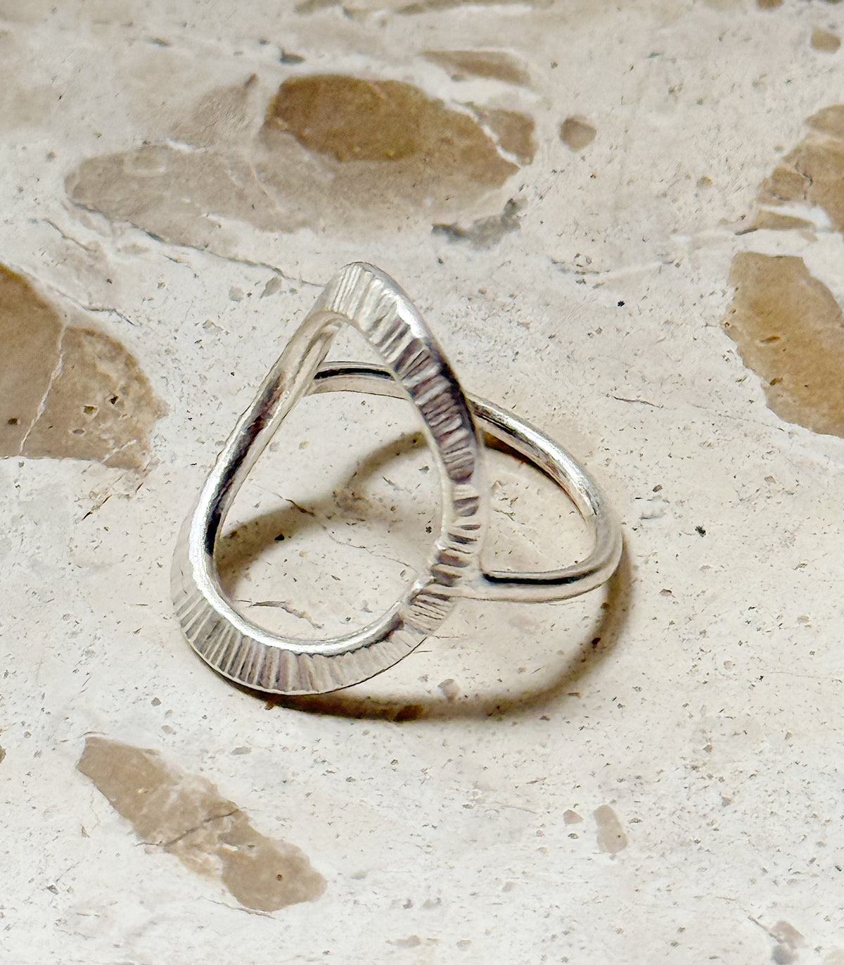 Silver Ring "Circle of Light"
