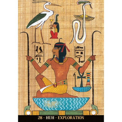 Egipto dievų kortos „EGYPTIAN GODS ORACLE"