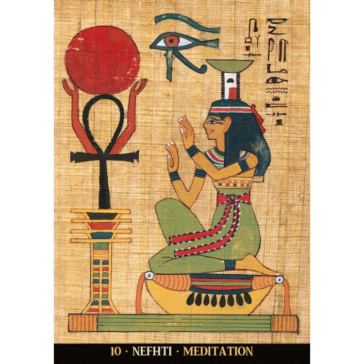 Egipto dievų kortos „EGYPTIAN GODS ORACLE"