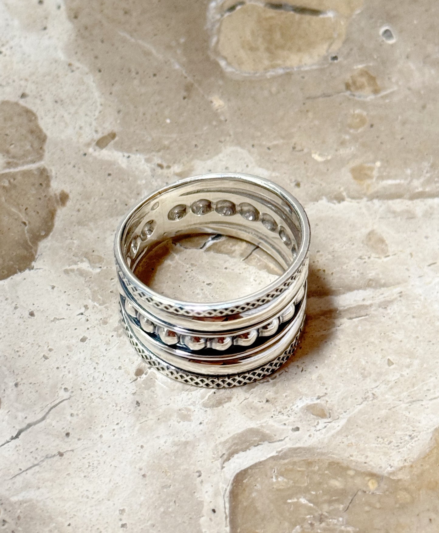 "Gaja" Silver Ring