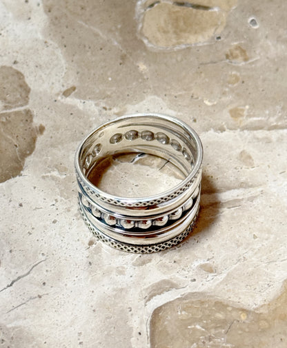 "Gaja" Silver Ring