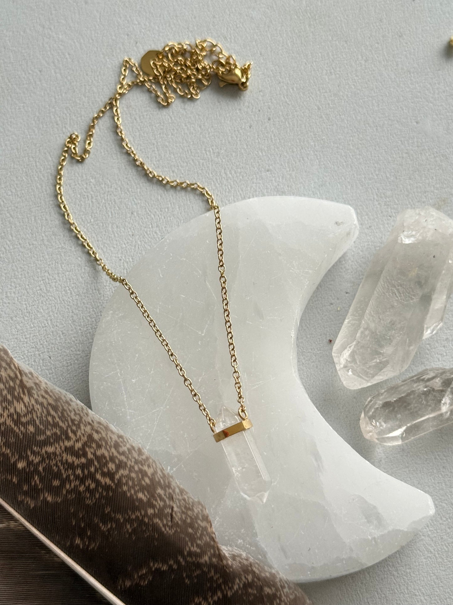 Grandinėlė su Kalnų Krištolu