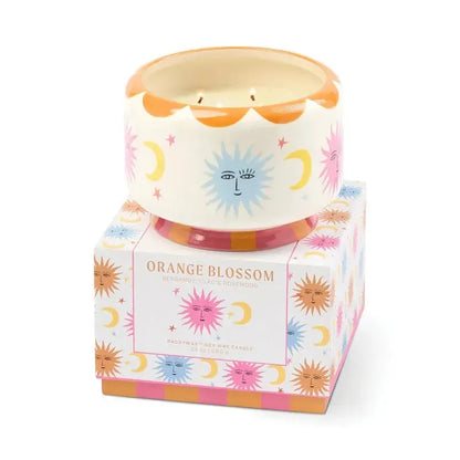 "Sun" Candle - Orange Blossom Scented 680g