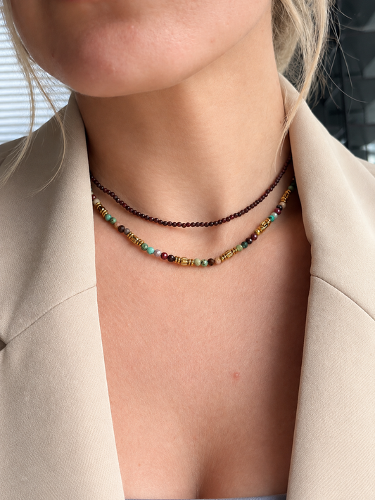 Red Tiger Eye Necklace