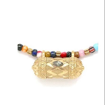 Ilgas kaklo papuošalas “Paslapties Dėžutė"