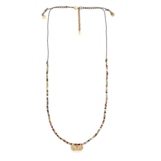 Ilgas kaklo papuošalas “Paslapties Dėžutė"