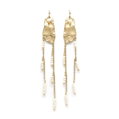 "Sea Breeze" pearl earrings