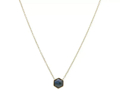 Necklace with labradorite "Balance"