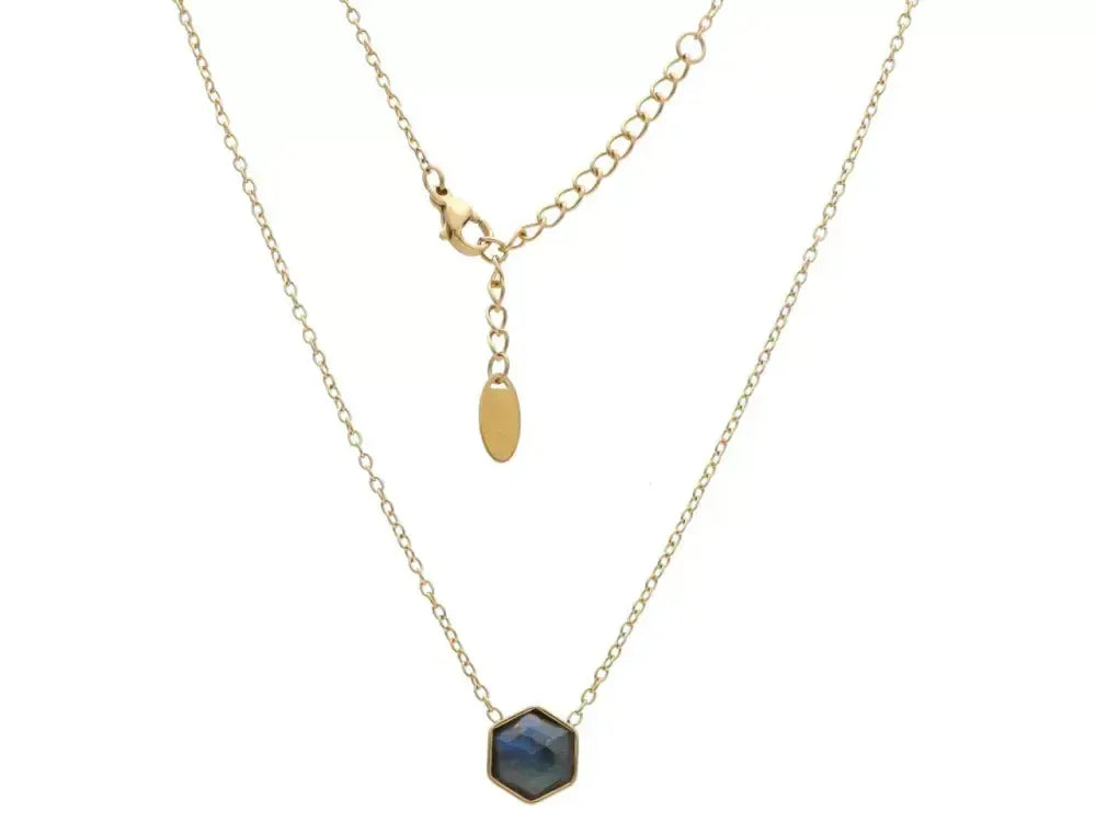 Necklace with labradorite "Balance"