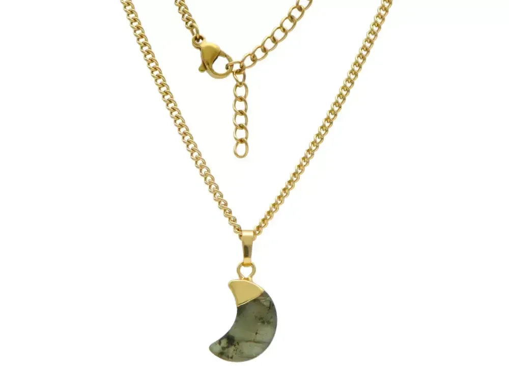 Necklace with labradorite "Moon"