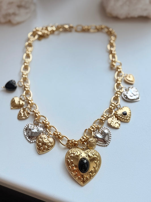 Kaklo papuošalas "Širdies kelionė”