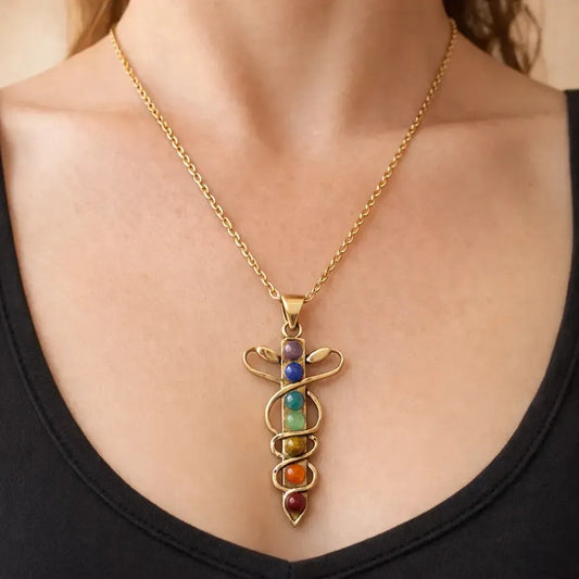 Kaklo papuošalas "Šviesos karys"