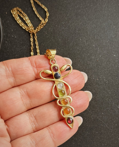 Kaklo papuošalas "Šviesos karys"