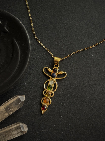 Kaklo papuošalas "Šviesos karys"