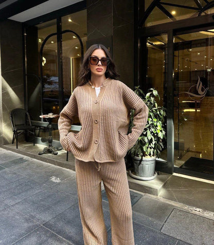 Kelnių ir palaidinės kostiumėlis "Karamelinės kelionės"