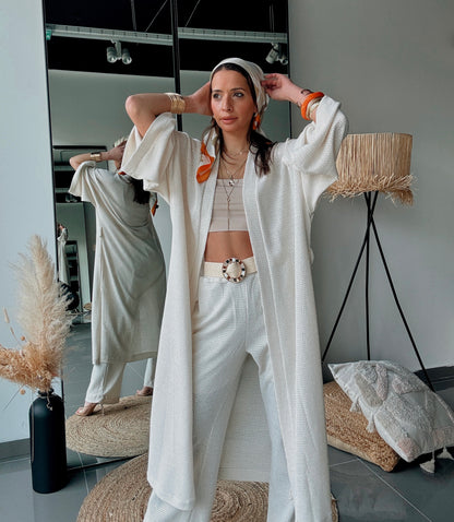 Trousers and blouse set "Summer Wind"