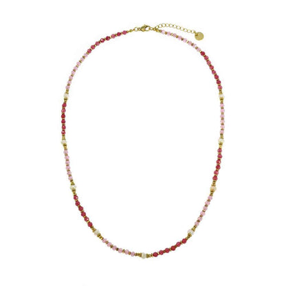 Krištolo ir perlų vėrinys