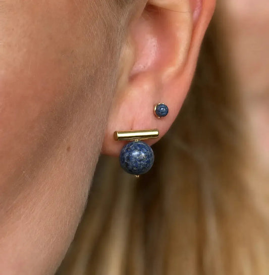 Lazurito earrings