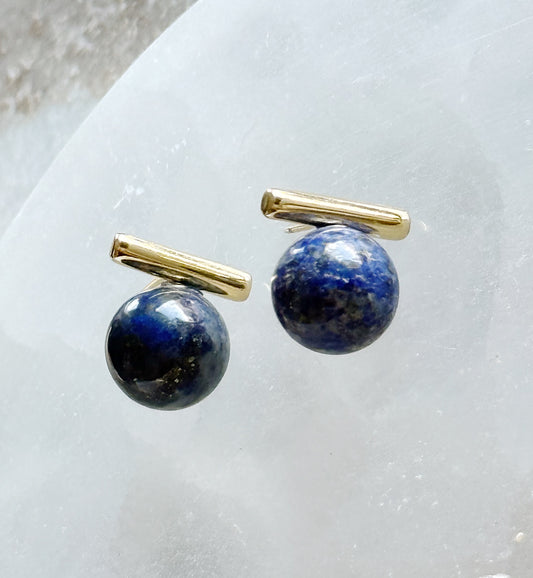 Lazurito earrings