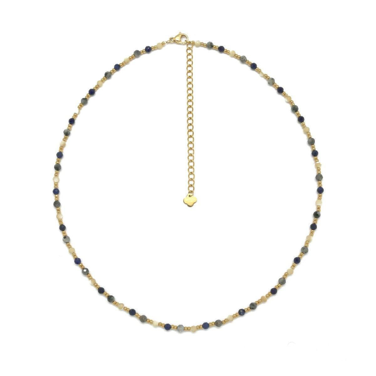 Lazurito kaklo papuošalas “Išmintis"