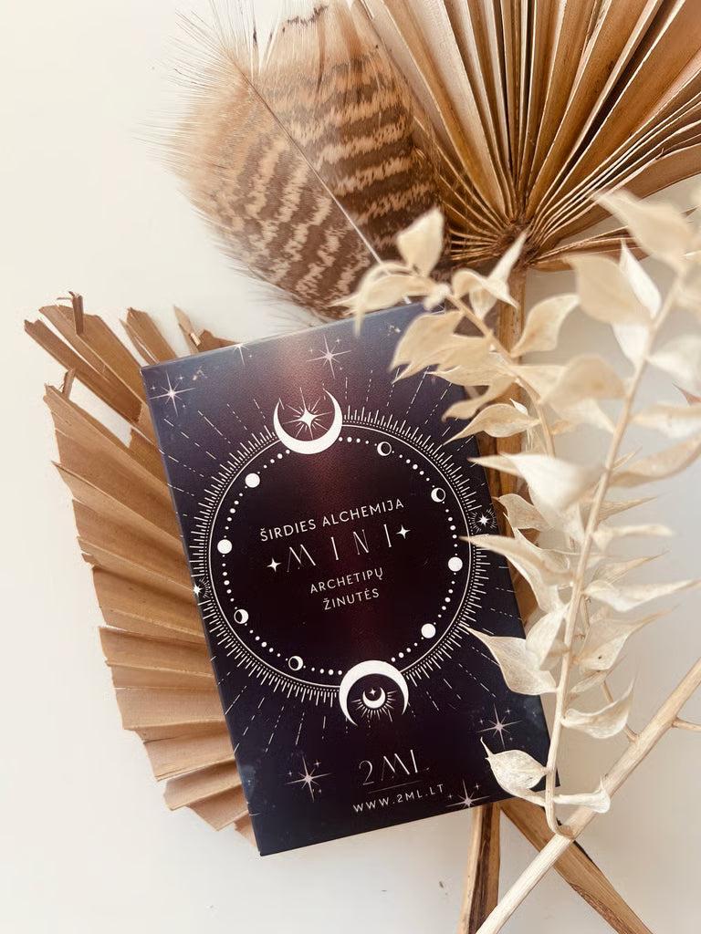 Lietuviškos Taro archetipų MINI kortos "Širdies alchemija"