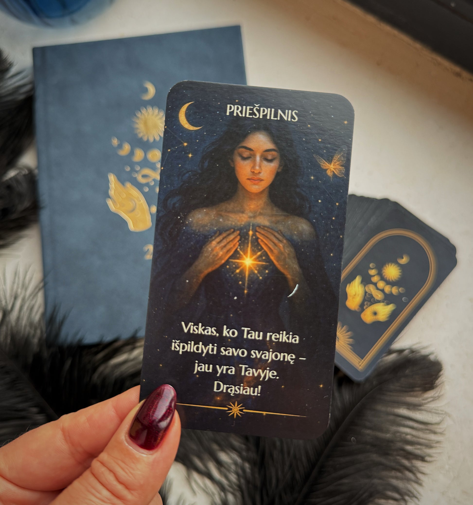 Lietuviškos kortos "Mėnulio Magija"