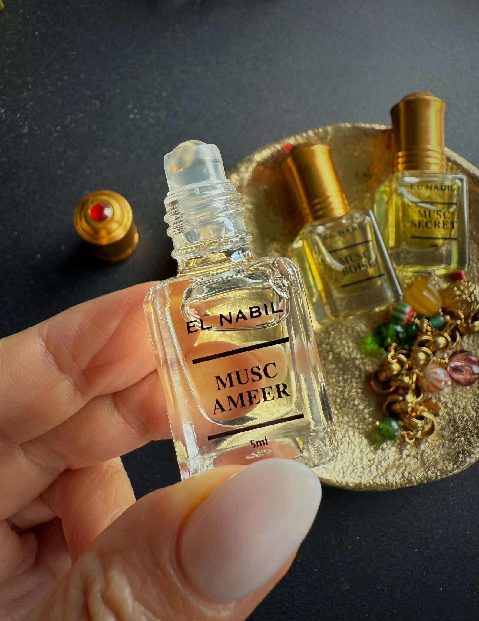 MUSC SLIM oil perfumes / fruity, white flowers