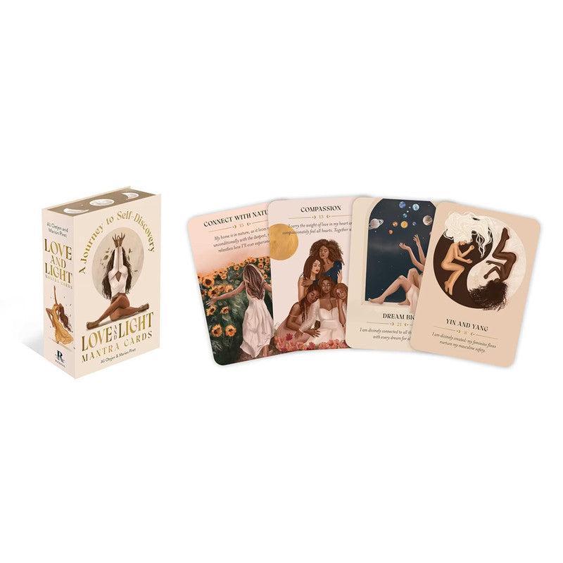 Mantrų kortos „Love and Light Mantra Cards"
