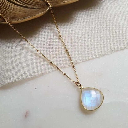Moonstone necklace