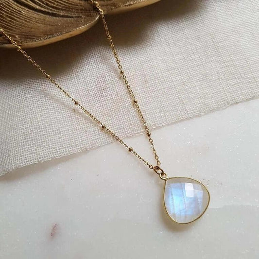 Moonstone necklace