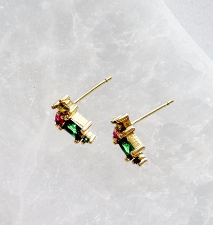 Mini auskarai "Formos"