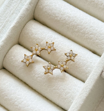 Mini auskarai "Žvaigždės"