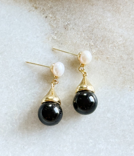 Onyx Earrings